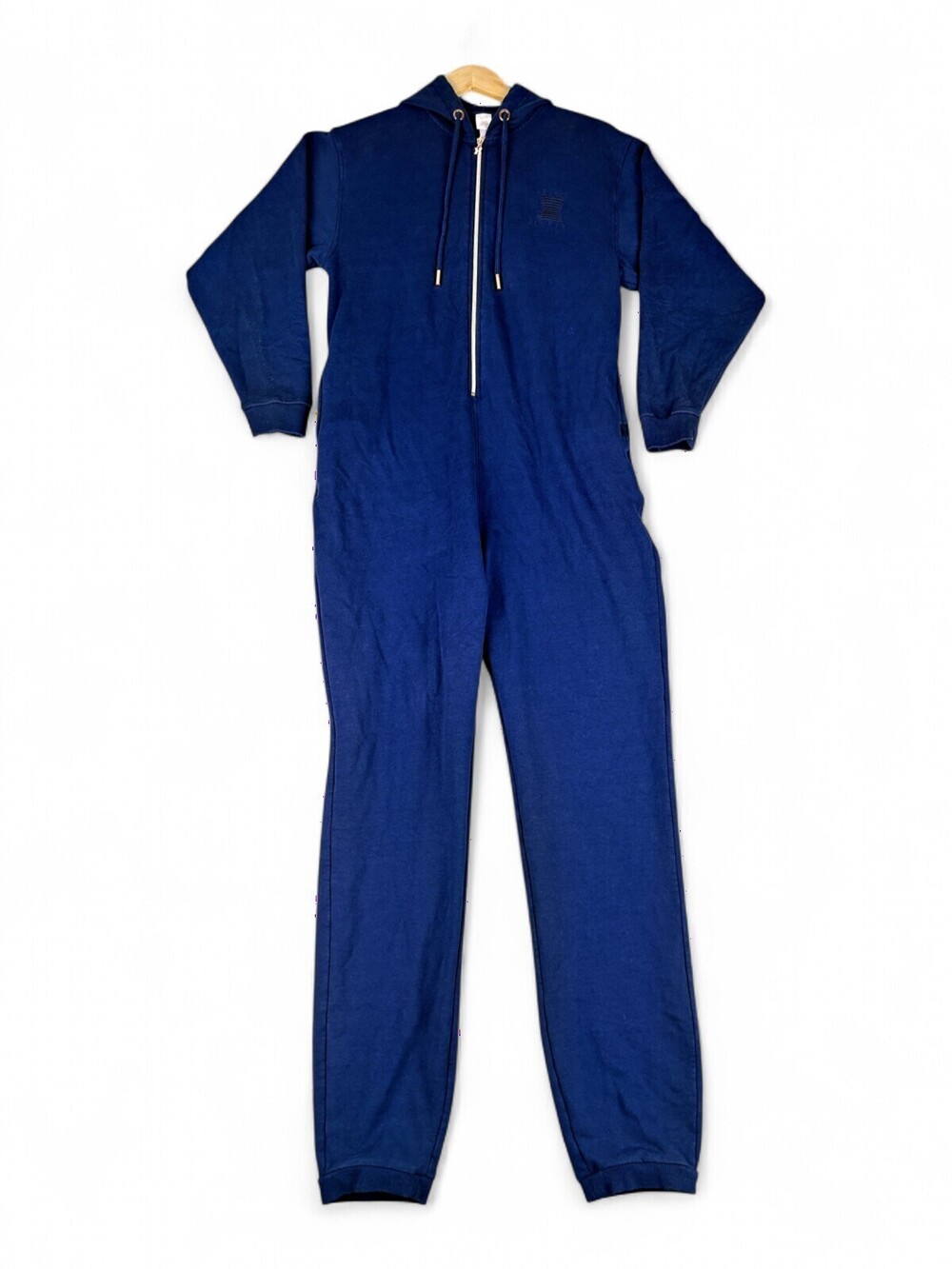 Savage X Fenty Women's Navy Hooded Jumpsuit Onesie Size M